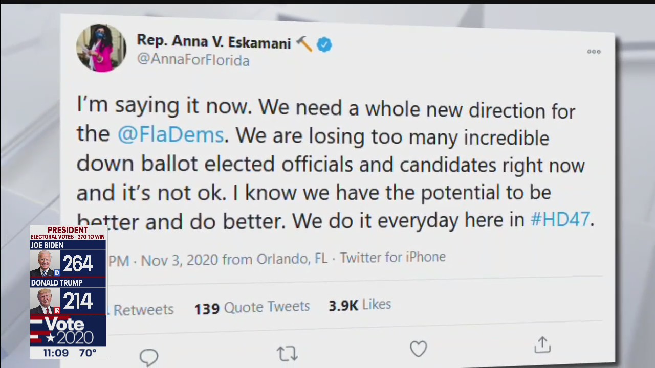 Florida Democrats question party's future after losses