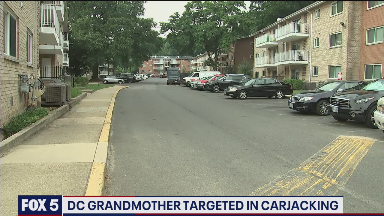Grandmother targeted in one of DC's latest carjackings