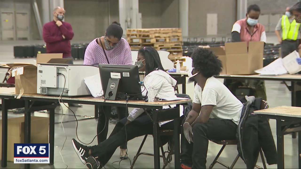 Third count of ballots begins in Fulton County