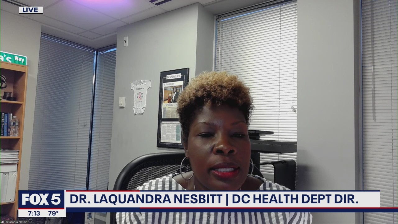 DC COVID UPDATE: DC Health’s Dr. Nesbitt discusses latest