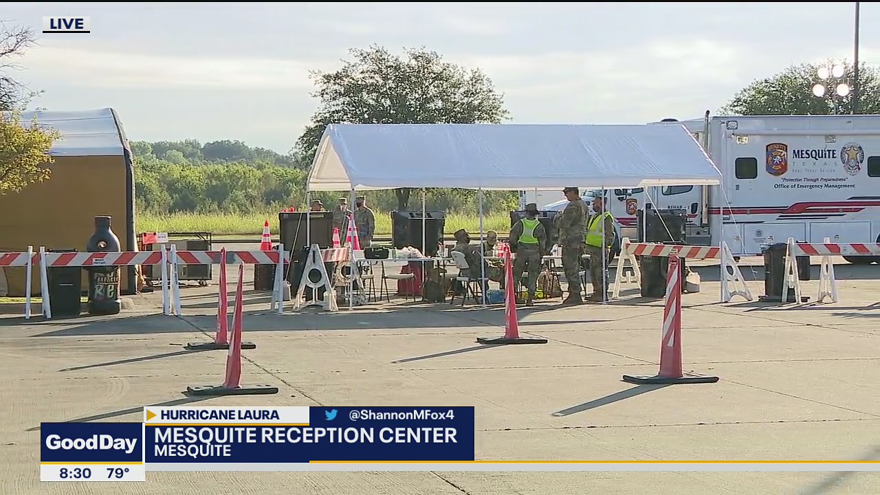 Hurricane Laura evacuees begin arriving in North Texas
