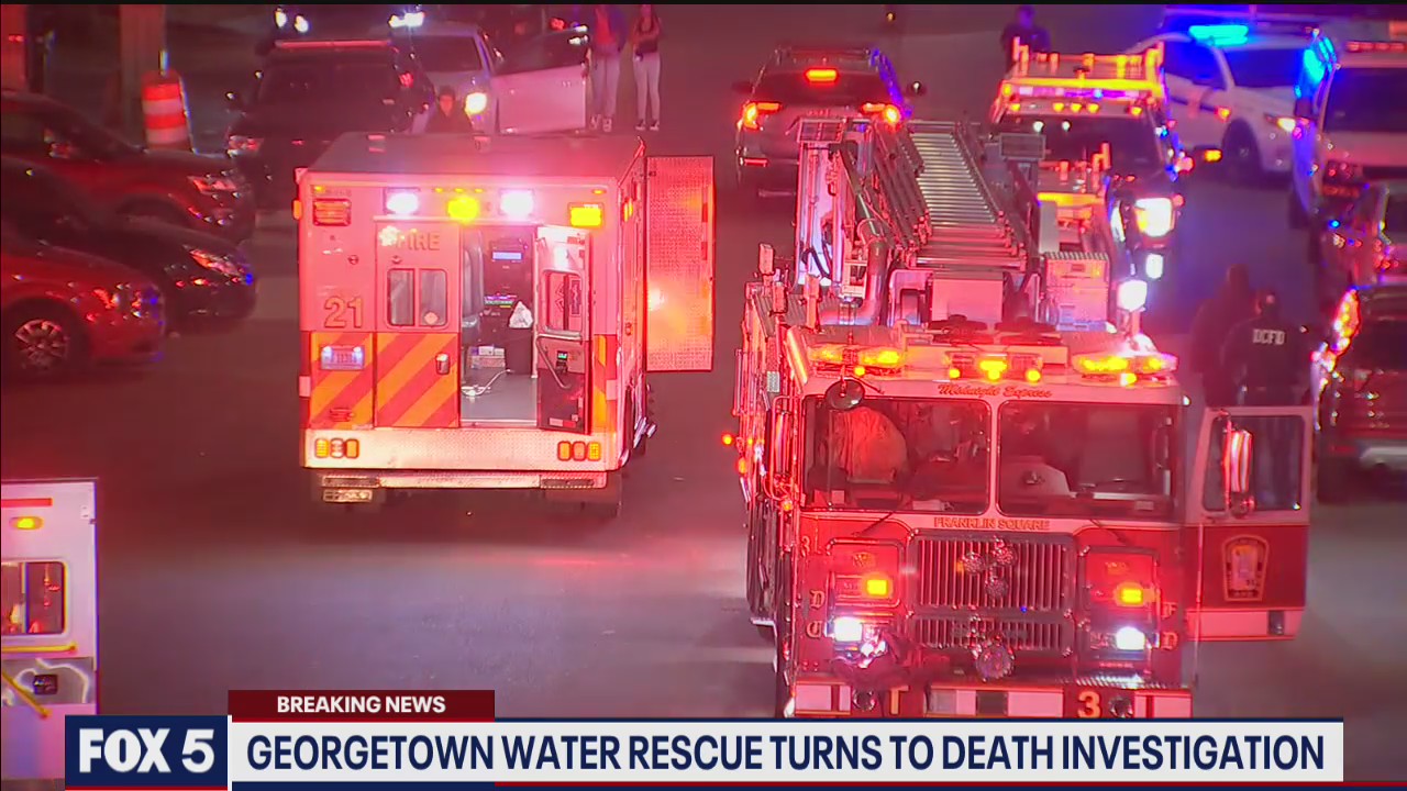 Police investigating after man is pulled from Potomac River