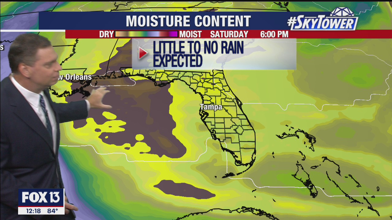 Monday afternoon weathercast