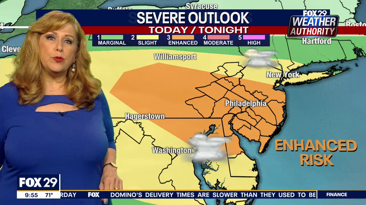 Weather Authority: Thursday, 9 a.m. update