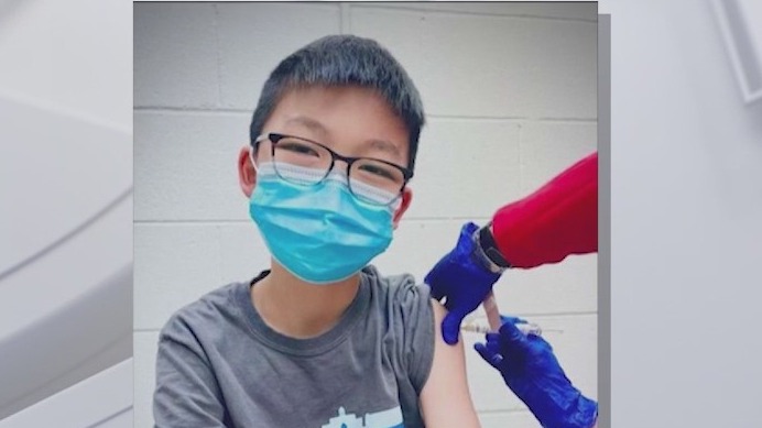 Pfizer says its COVID-19 vaccine protects kids as young as 12