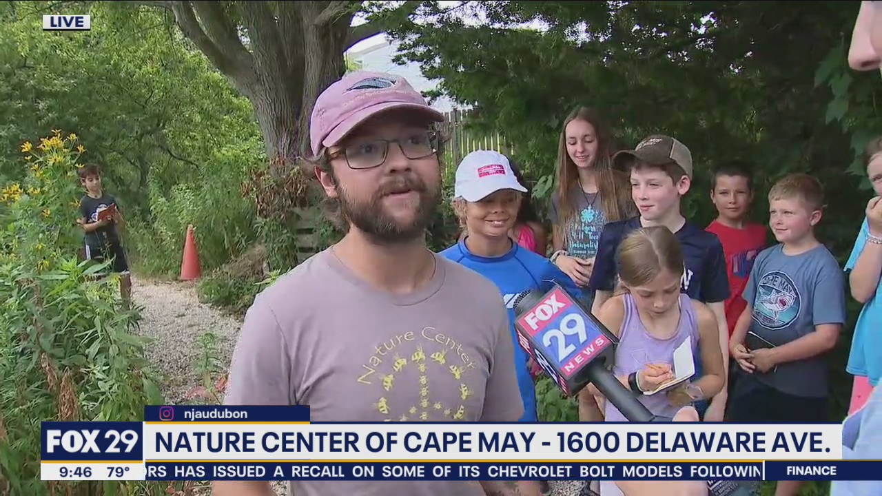 Richard checks out the Nature Center of Cape May