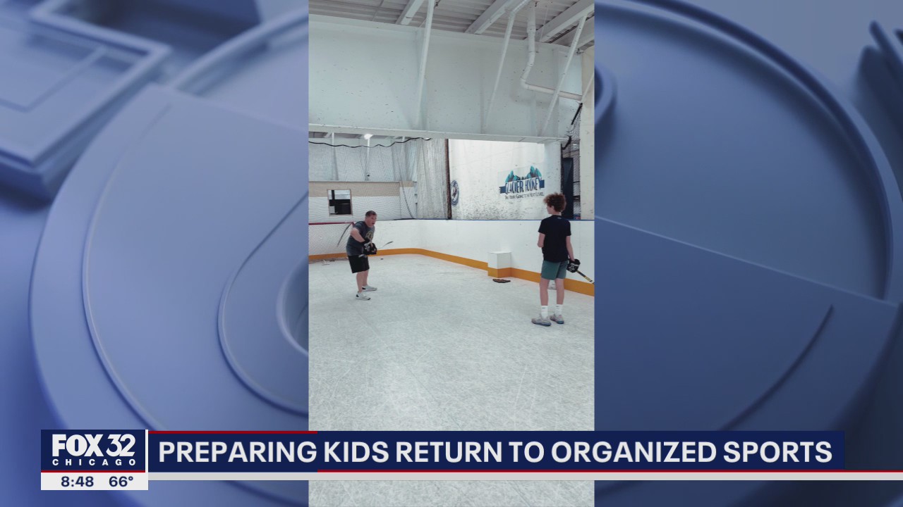 Kids prepare for the return of organized sports