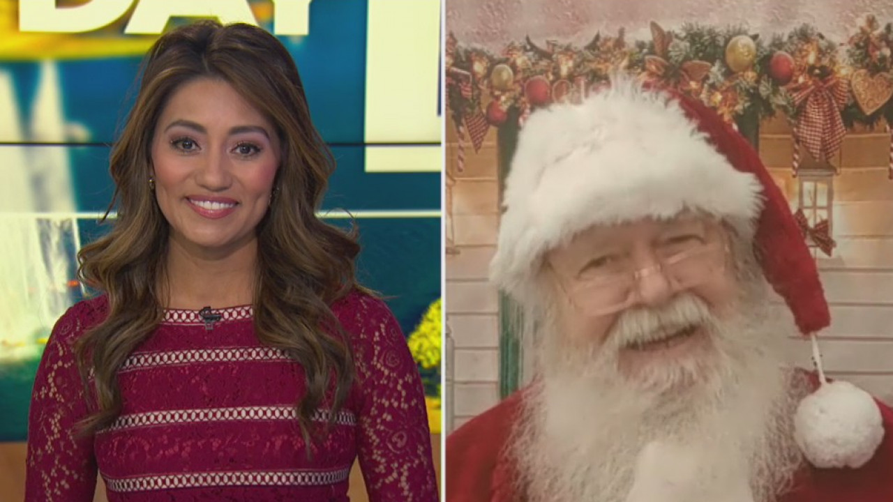 The Real Santa visits Good Day LA