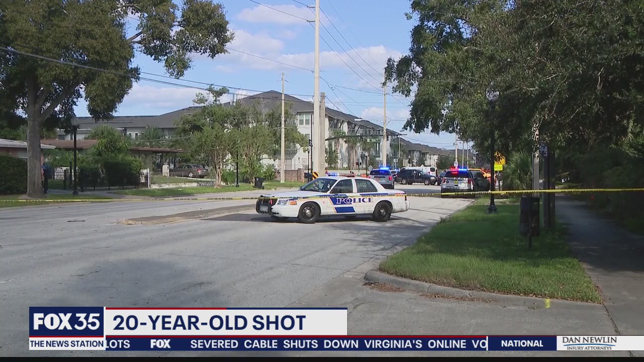 Person shot while driving in Orlando