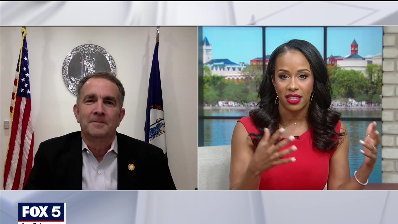 Virginia Gov. Northam discusses as emergency, CDC mask guidance