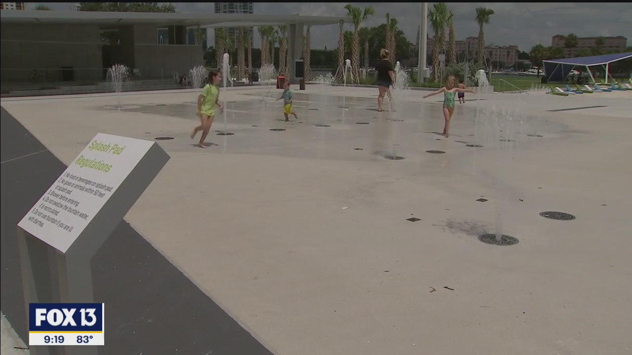 St. Petersburg Pier splash pad
