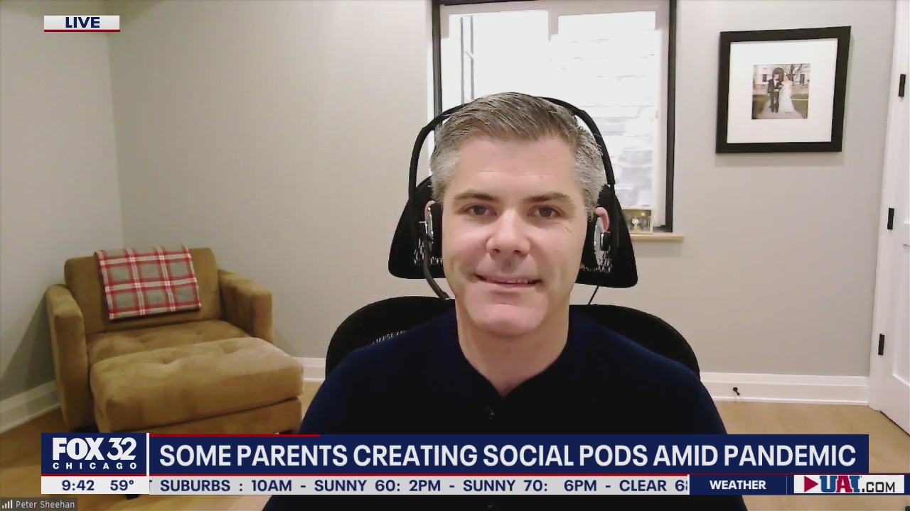 Some parents turn to 'social pods' amid the doldrums of the pandemic