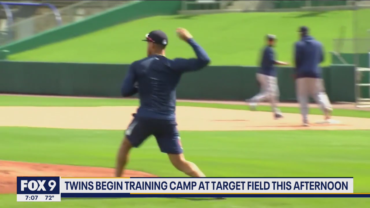 Twins begin training camp at Target Field Friday