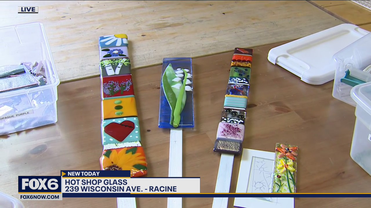 Glass fusing is like creating a mosaic