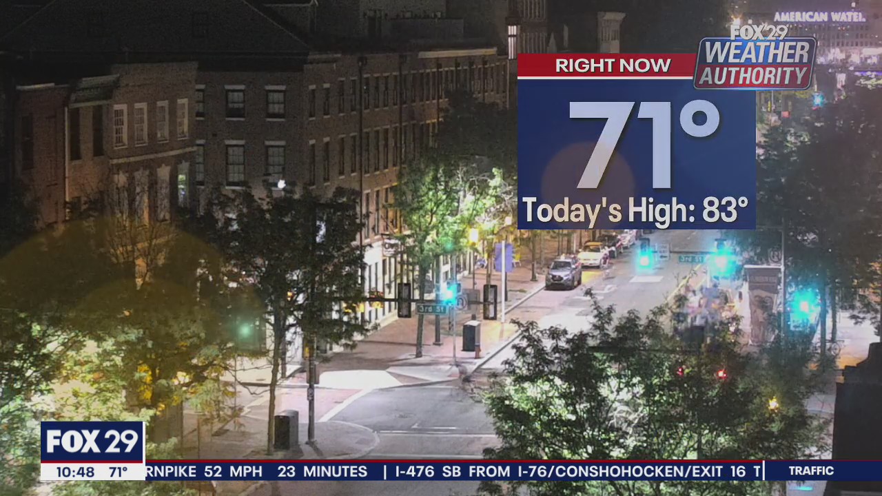 FOX 29 Weather Authority: 7-Day (Thursday 10 p.m.)