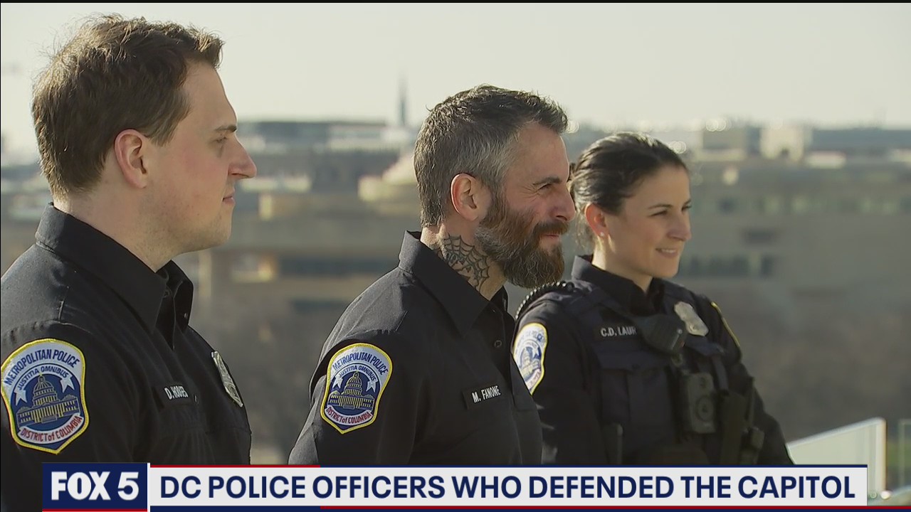 DC police officers who defended the Capitol speak out