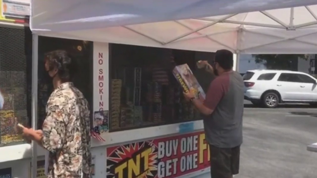 Firework sales up this year