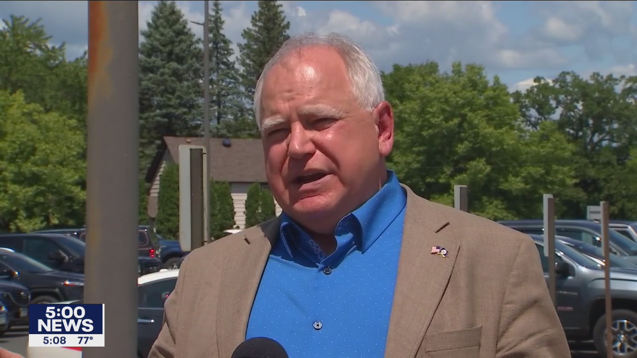 Minnesota Governor Tim Walz responds to Minneapolis leaders' reactions on how the unrest was handled