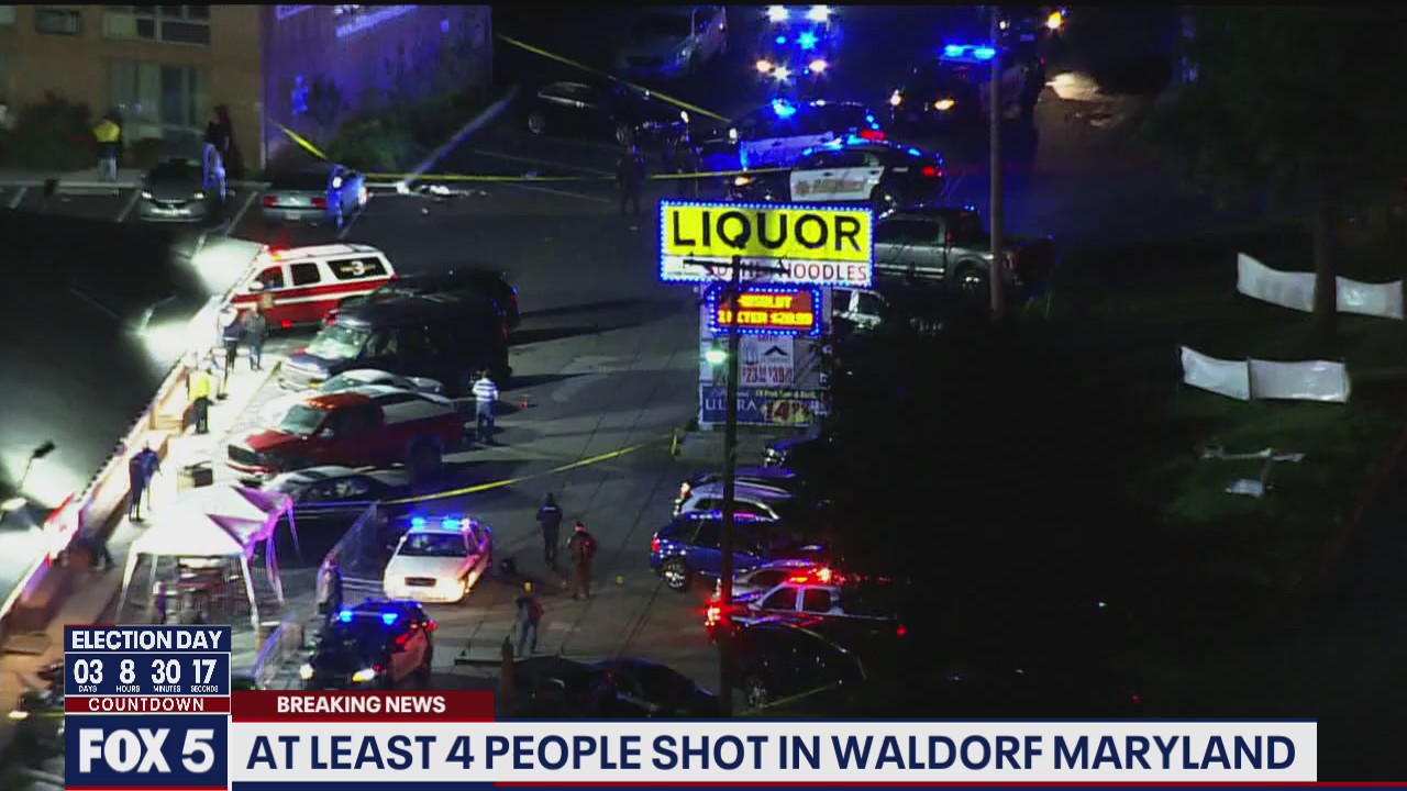 At least 4 people shot in Waldorf
