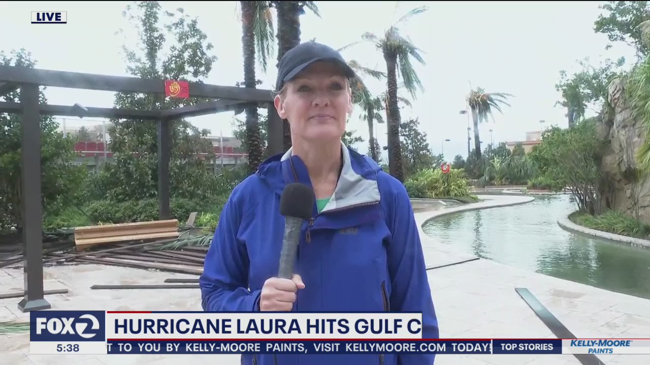 Hurricane Laura in Louisiana