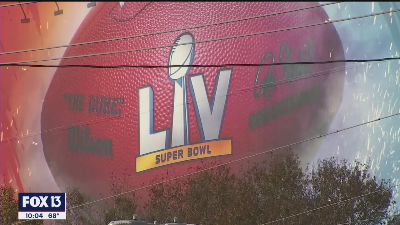 Fan excitement builds ahead of Sunday's Super Bowl