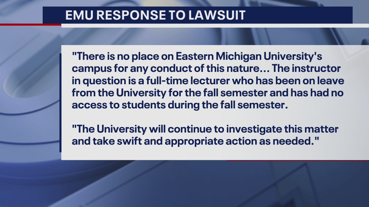Eastern Michigan professor accused of soliciting former student for sex