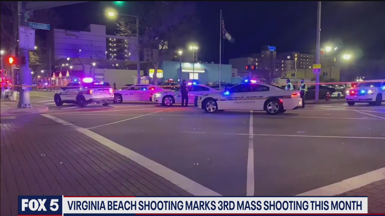 Virginia Beach shooting marks 3rd mass shooting this month
