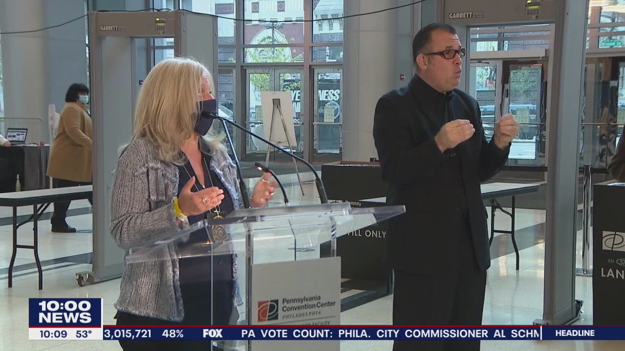 Counting of ballots to continue Thursday morning in Philadelphia