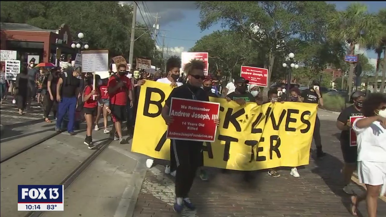 Juneteenth march through Ybor celebrates freedom, Black lives
