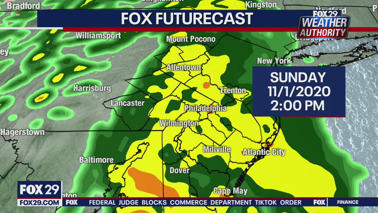 FOX 29 Weather Authority 7-day forecast