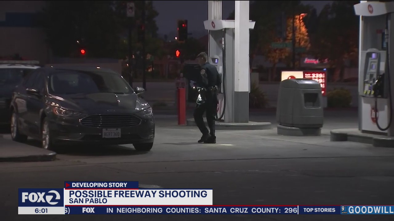Possible freeway shooting in San Pablo
