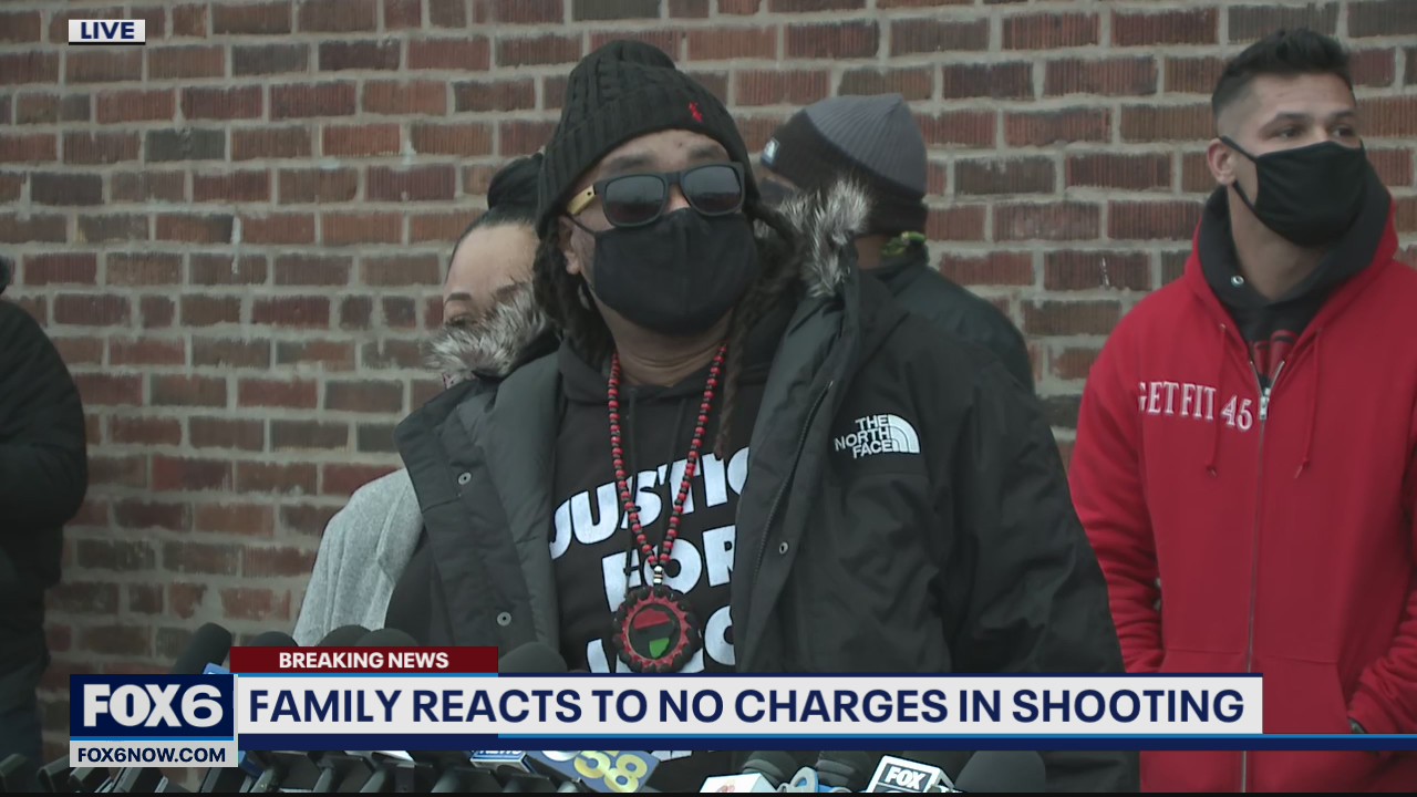 Jacob Blake's family speaks; no charges against Kenosha officer