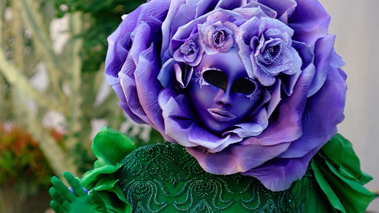 The flower from Season 2 of ‘The Masked Singer’ is ready to put the petal to the metal