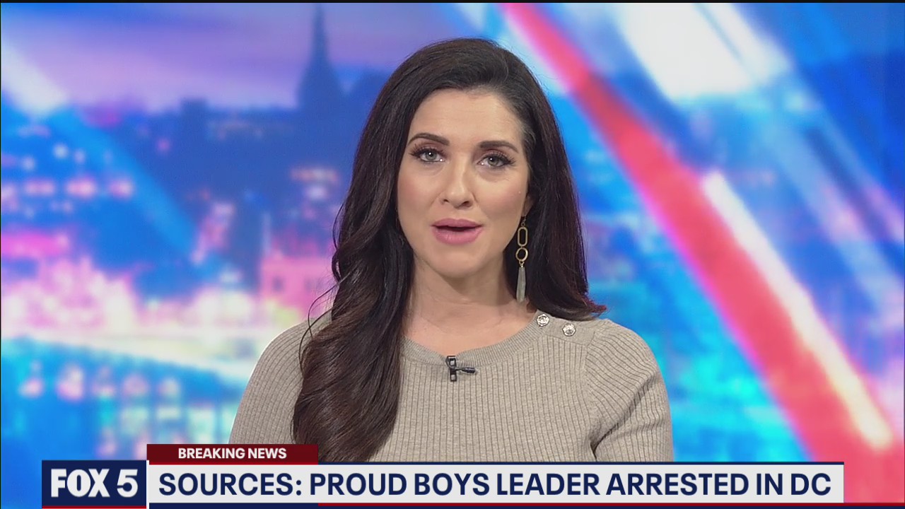 Proud Boys leader arrested in DC