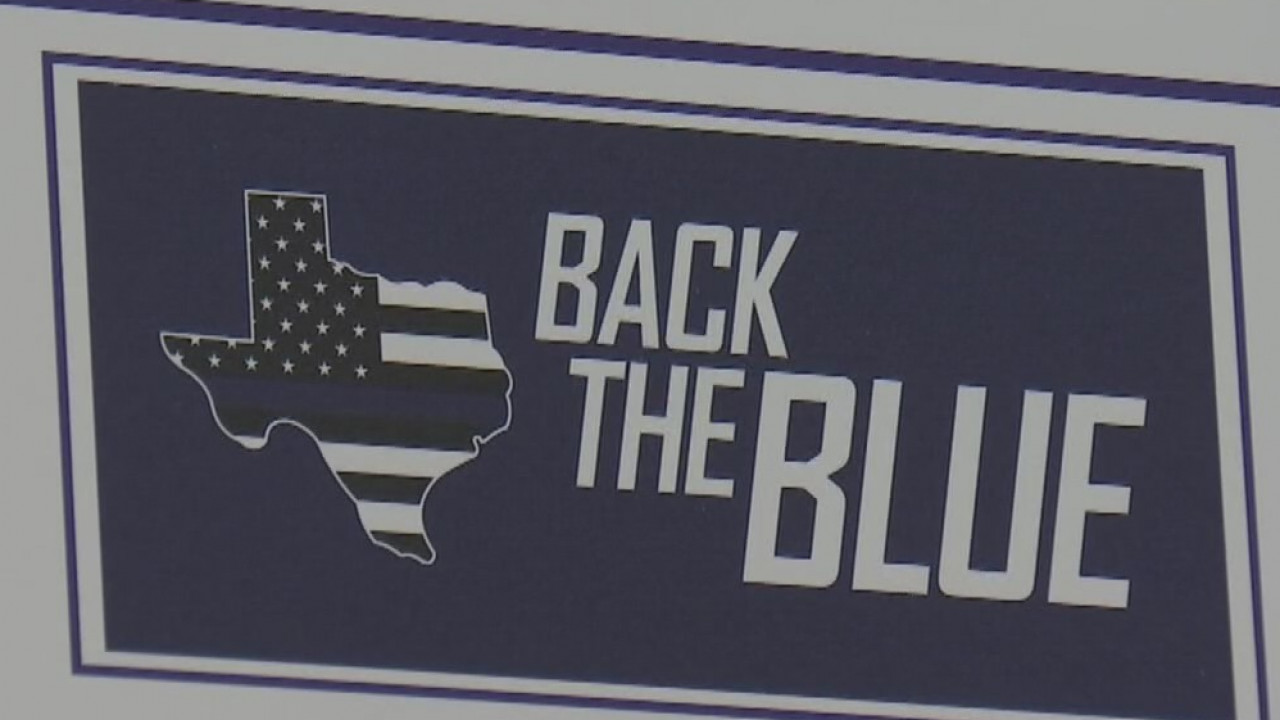 Gov. Abbott signs pledge against defunding Texas police departments