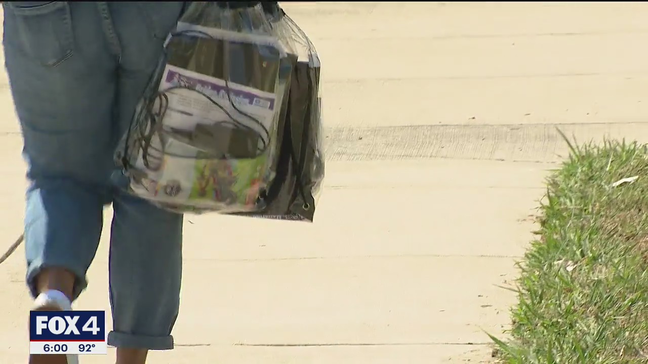 Parents said Dallas mayor's annual back to school fair was big help as they get ready for virtual learning