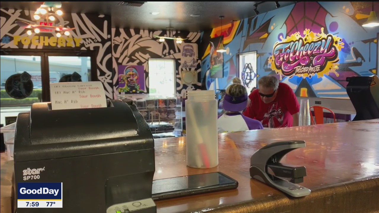 Fo' Cheezy combines grilled cheese with charity