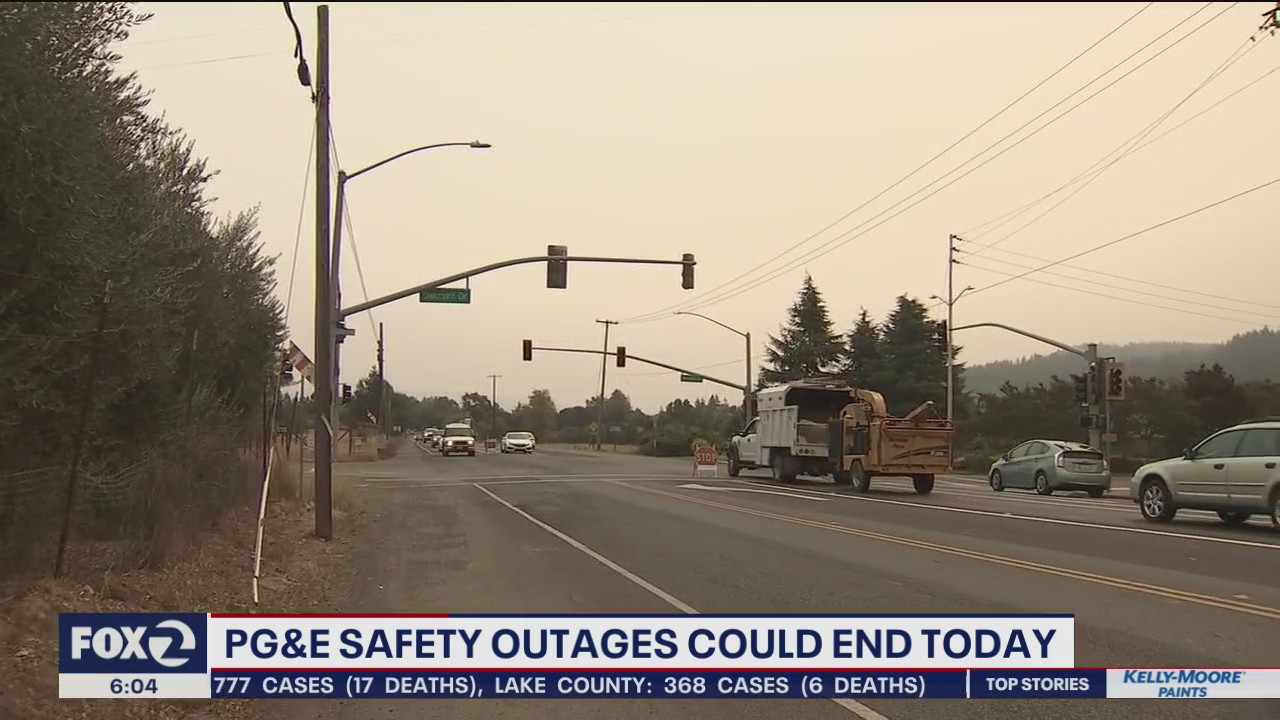 Power should be restored today