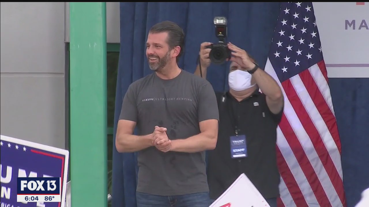 Don Jr. makes campaign stop in Clearwater