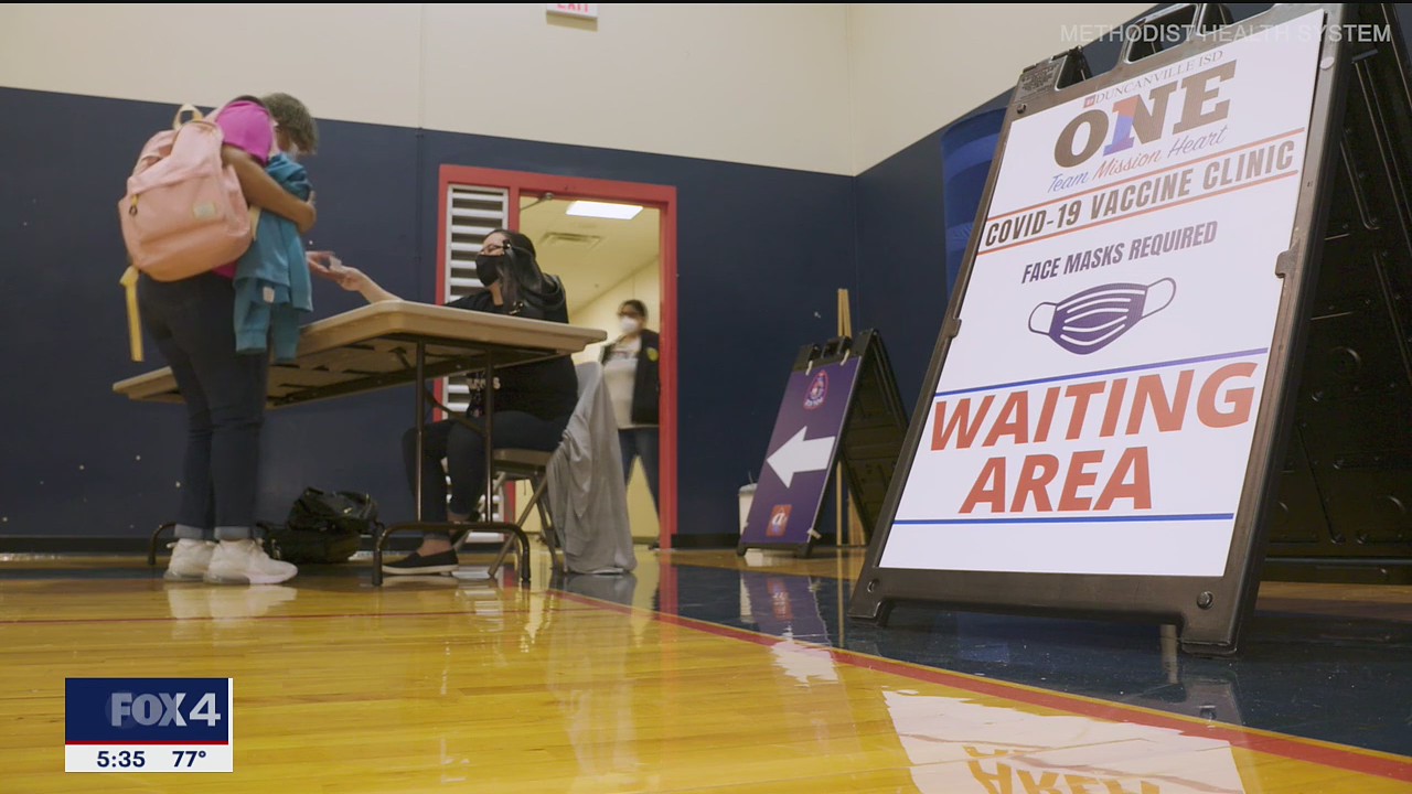 Clinic held to help vaccinate educators in Duncanville
