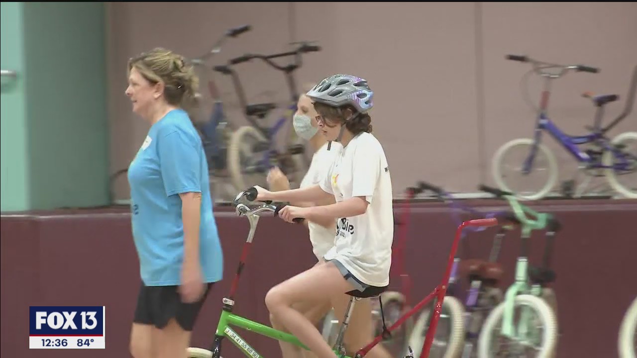 Bike camp for kids with disabilities