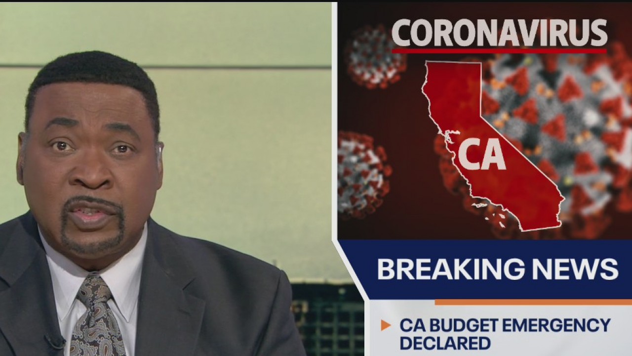Gov. Newsom declares an emergency budget to combat coronavirus crisis