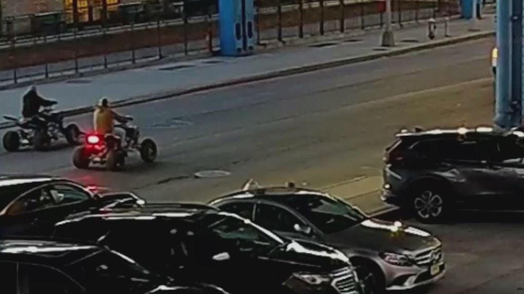 Hunt for gunmen on ATVs, SUV