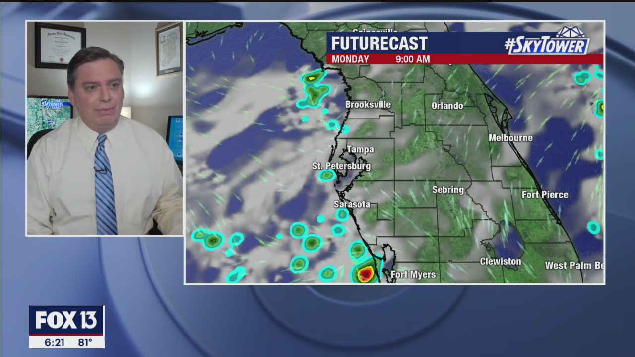 Sunday night weathercast