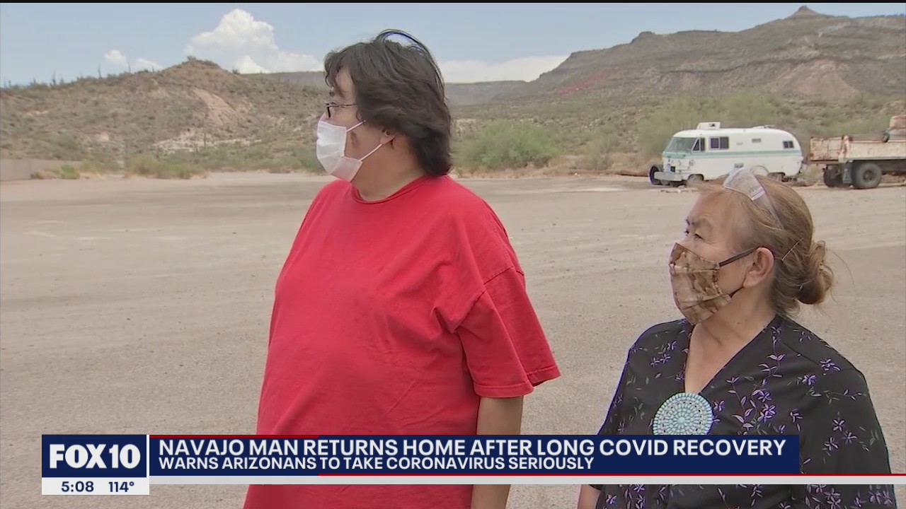 Navajo man fought COVID-19 for three months, finally gets to head home