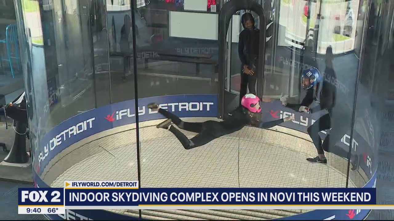 Indoor Skydiving Opens in Novi