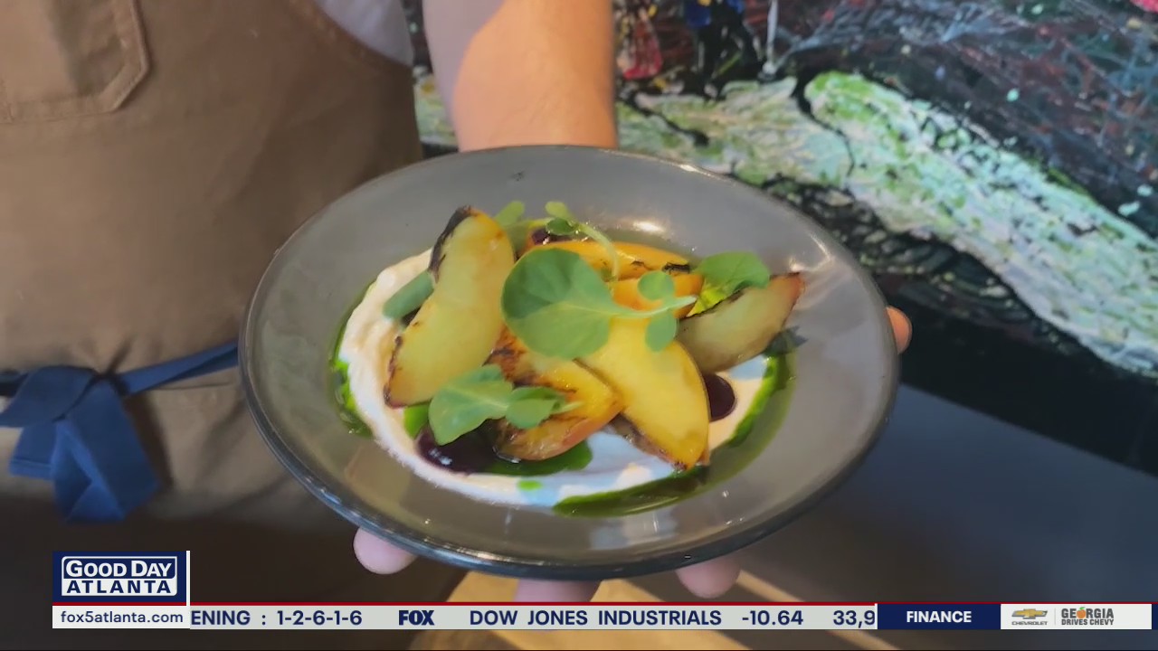 Chef John Castelluci shares his grilled peaches recipe