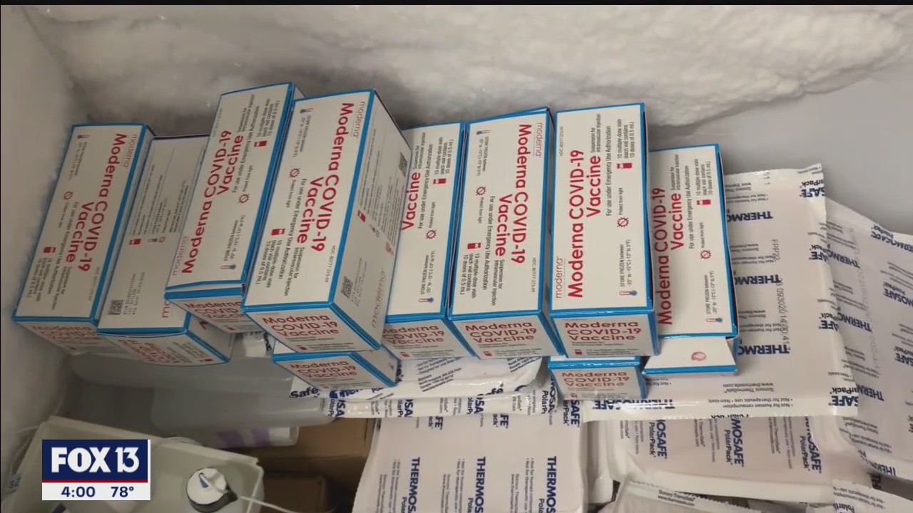 Sarasota, Manatee counties distribute vaccines