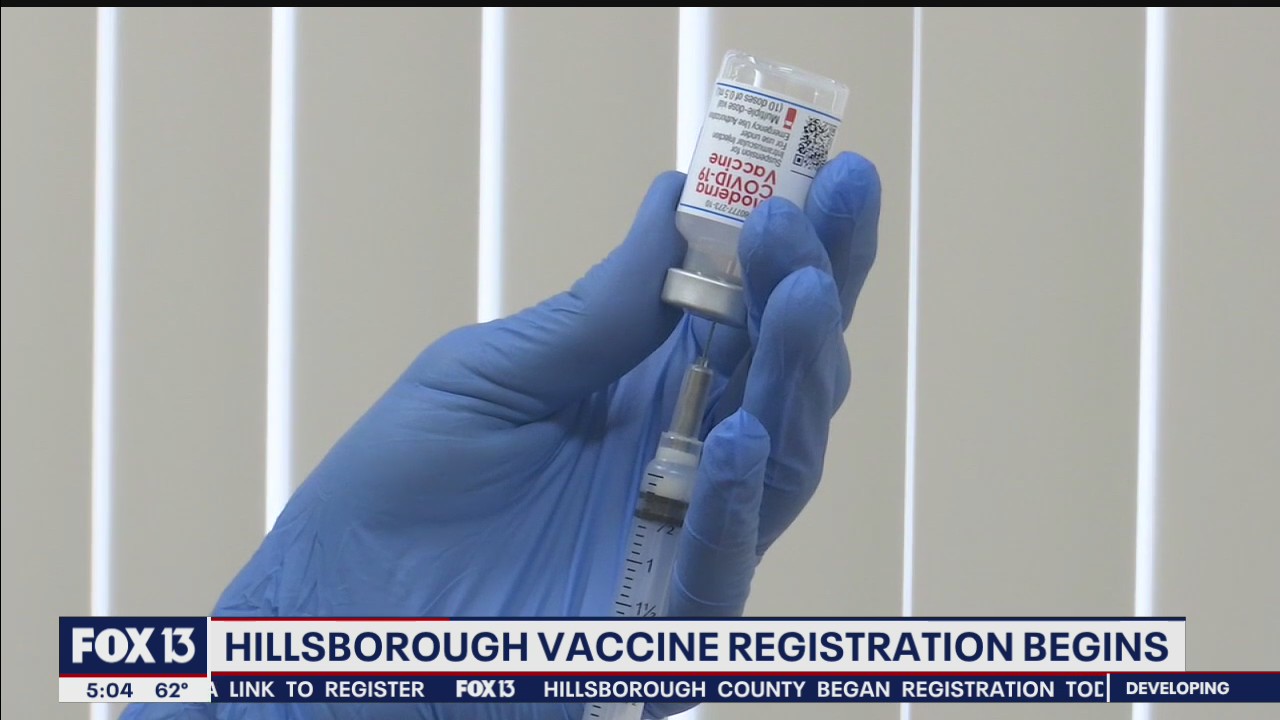 Frustration mounts as Hillsborough County vaccine website crashes