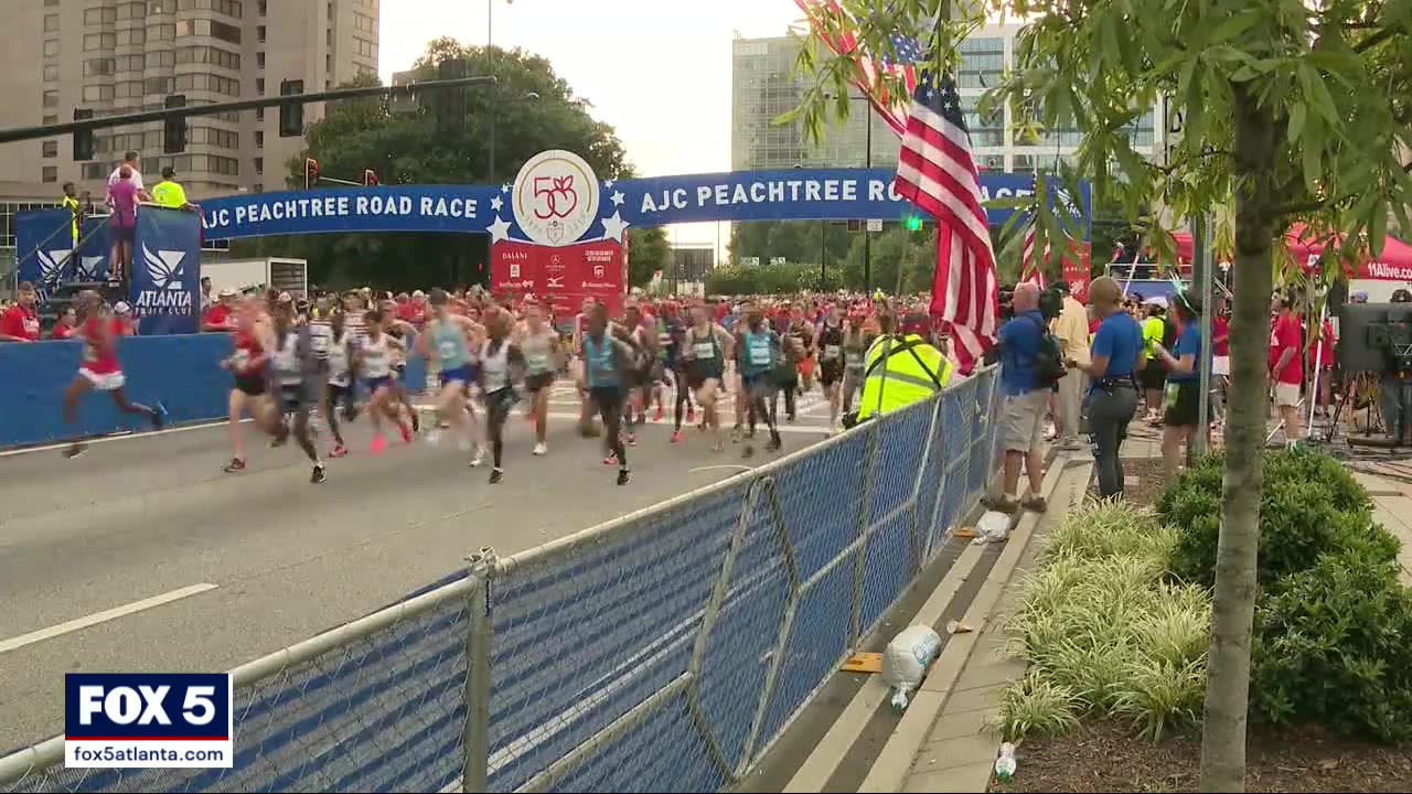 Atlanta's Peachtree Road Race returns